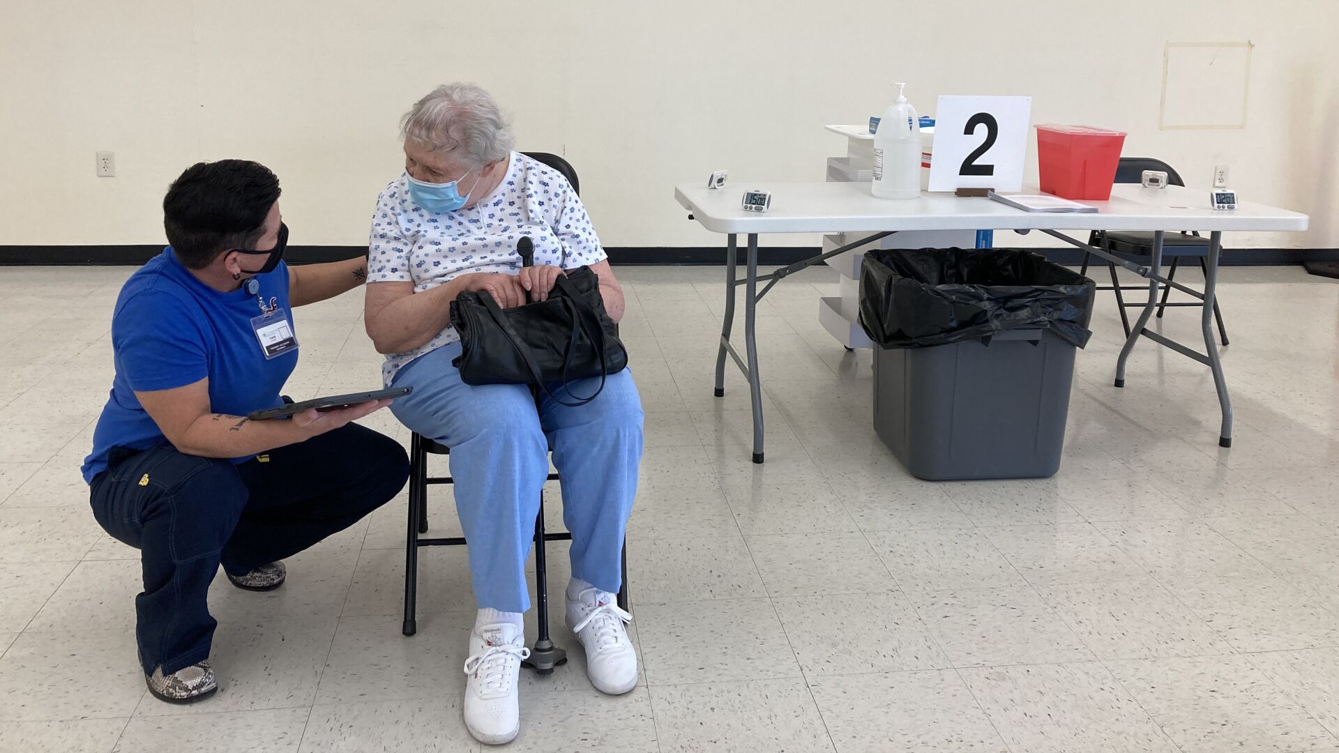 Berks mass COVID-19 vaccine clinic in Muhlenberg